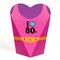 Big Dot of Happiness 80&#x27;s Retro - Totally 1980s Party Favors - Gift Heart Shaped Favor Boxes for Women - Set of 12